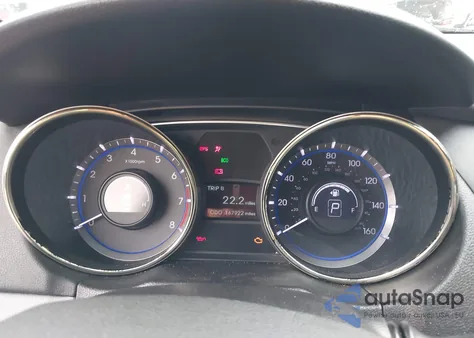 2013 Hyundai Sonata Gls из США, поврежденный, VIN 5NPEB4AC2DH729822